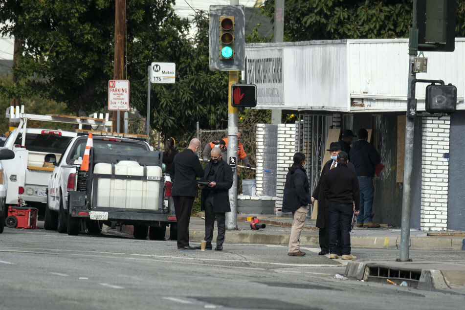 It is unclear whether there is a link between the protests and the attack at First Works Baptist Church.