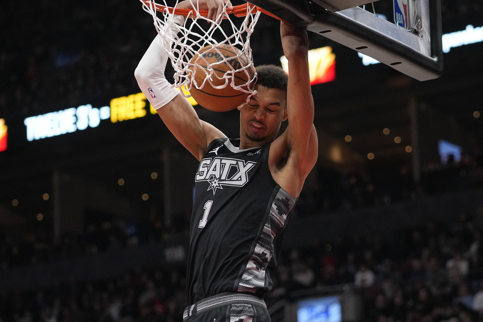 Wembanyama pulls off epic triple-double on historic night for Spurs