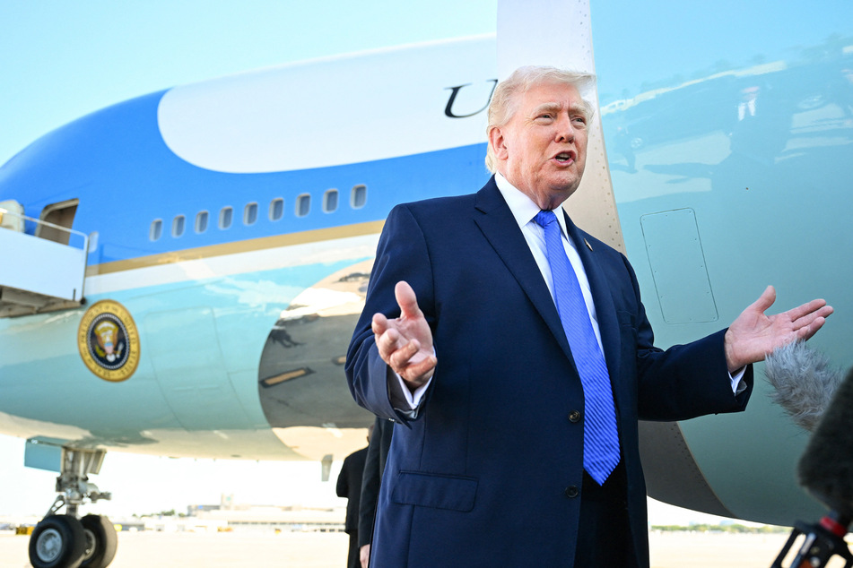 Trump caught casting mail-in ballot in Florida election while seeking to ban it