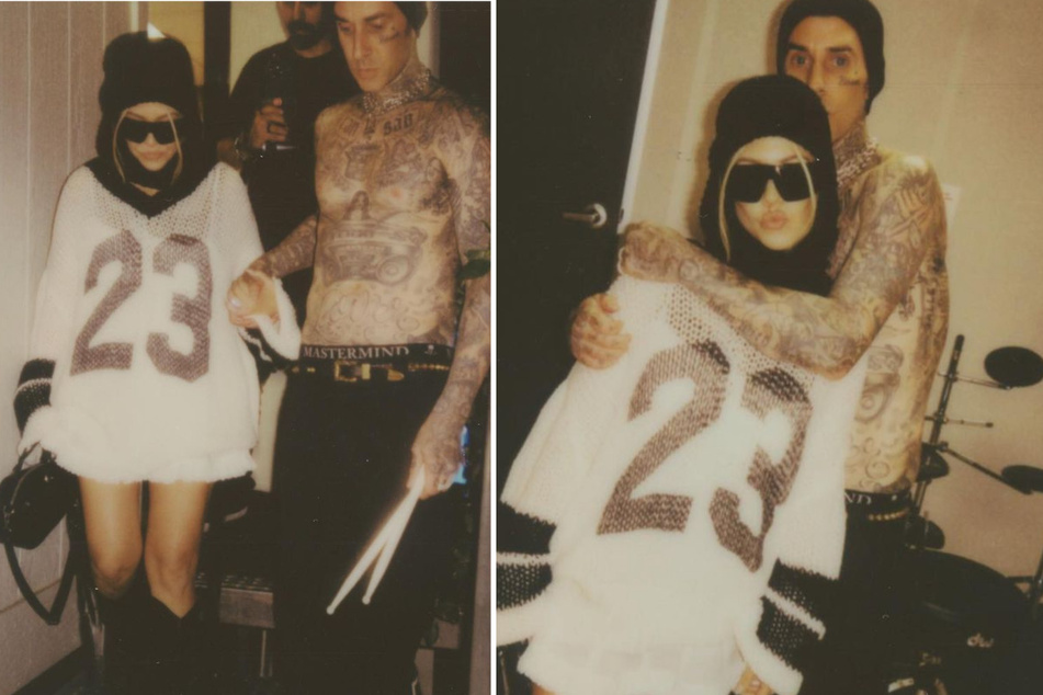 On Sunday, Kourtney Kardashian shared an emotional post about life on tour with Travis Barker.