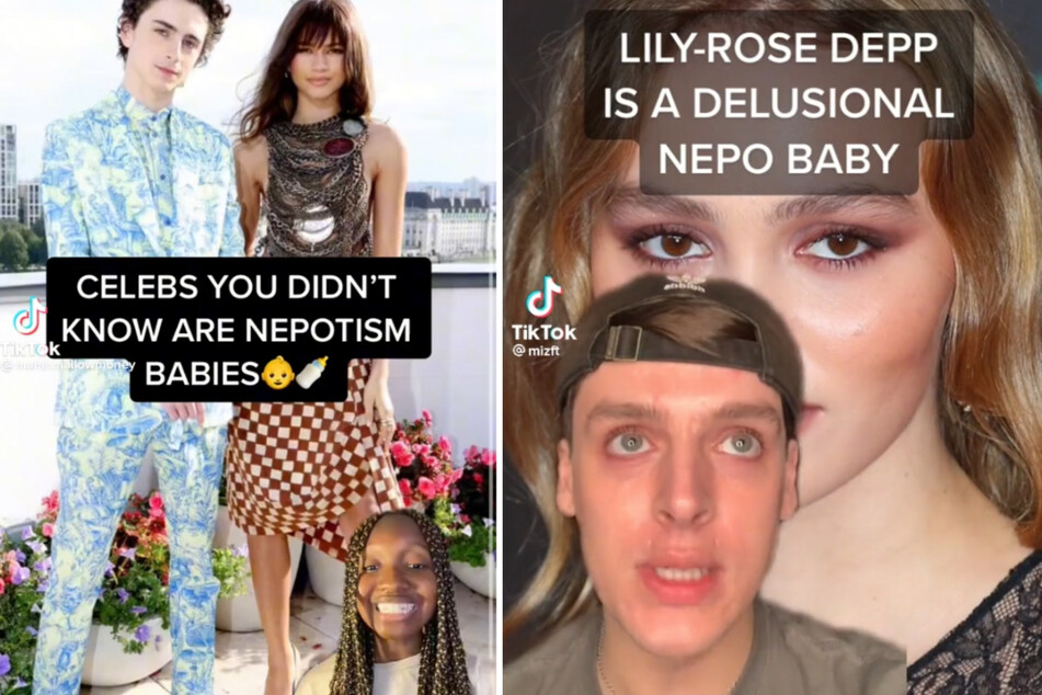 TikTok helped popularize the term "nepotism babies."