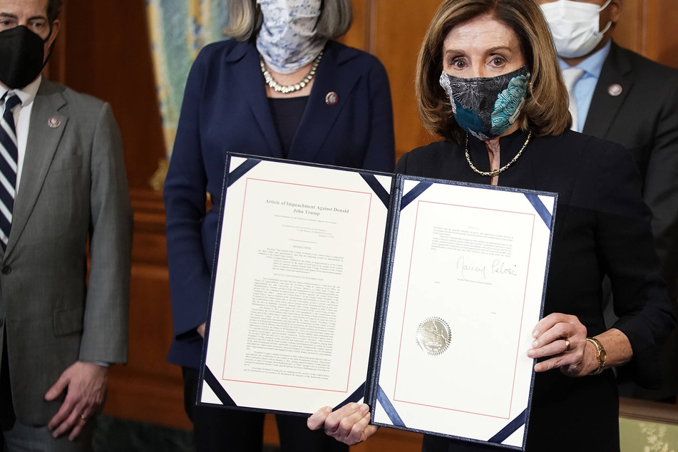Trump impeached for historic second time after Capitol siege