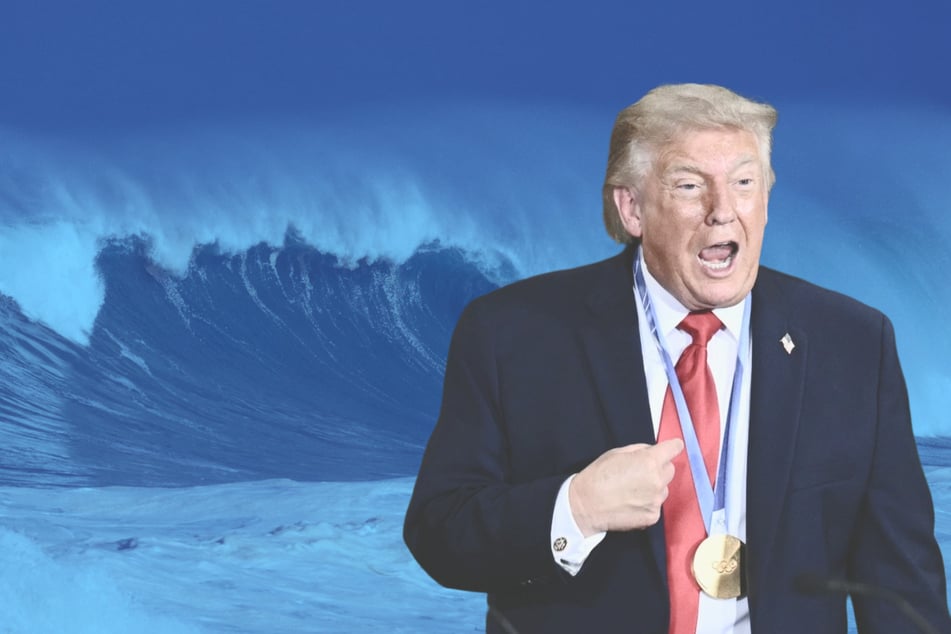 A recent poll found President Donald Trump's approval rating sink to a new low, as Democrats hold a slight lead over Republicans ahead of the midterms.