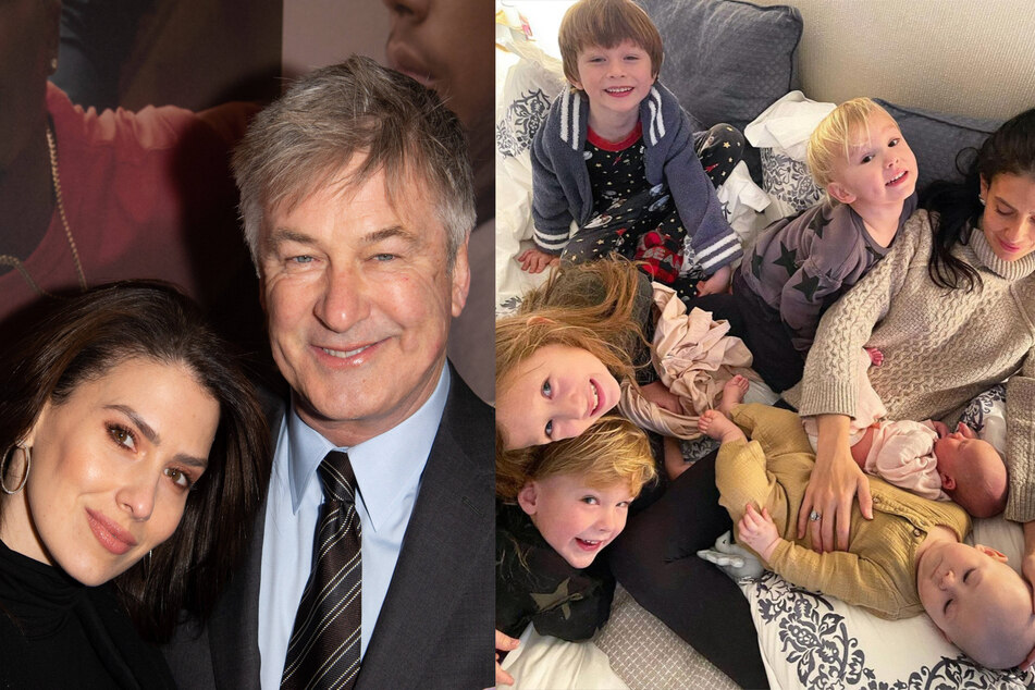 Hilaria and Alec Baldwin are basking in baby bliss with secret sixth child