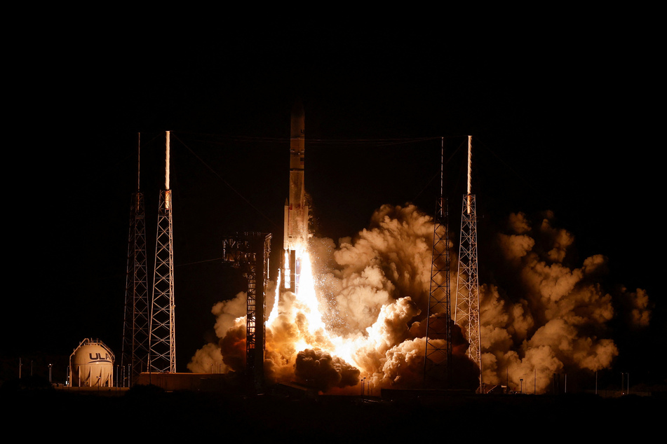 Boeing-Lockheed joint venture United Launch Alliance's next-generation Vulcan rocket launches on its debut flight from Cape Canaveral, Florida, on January 8, 2024.