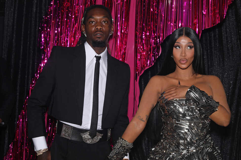 Cardi B and Offset celebrated their fifth wedding anniversary in extravagant style.