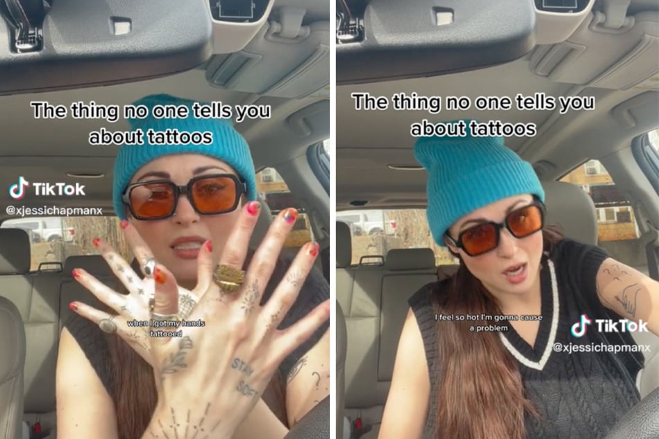 Tatted up TikToker discusses self-love benefits of getting inked: "I feel so hot"
