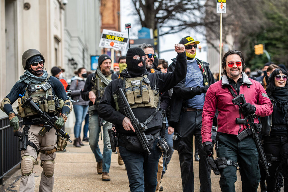 Virginia gun rally draws everyone from Proud Boys to Black Panthers