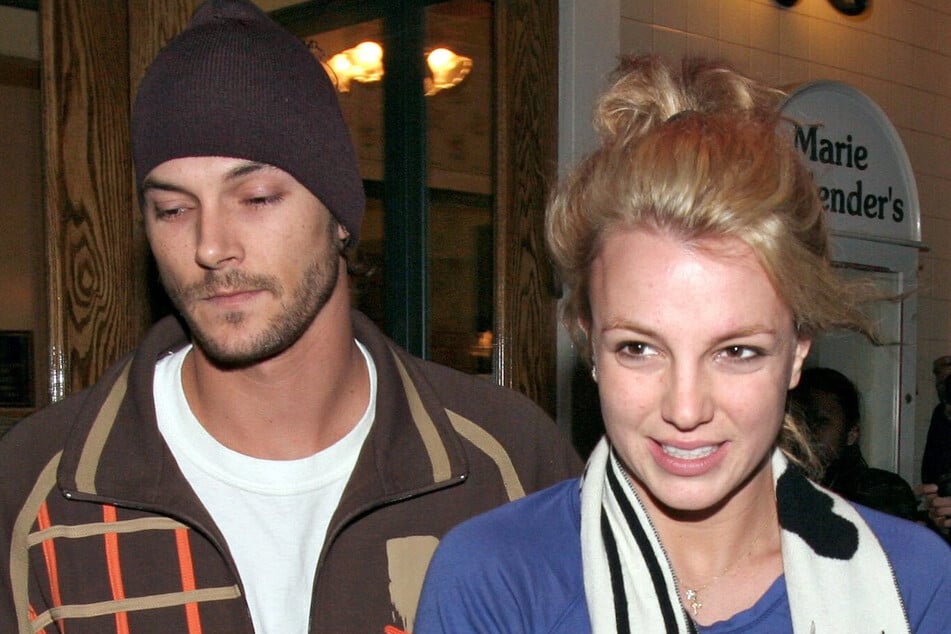 Britney Spears (r) and Kevin Federline (l) have two sons together (archive photo.)