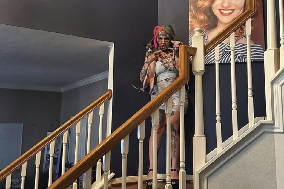 Milligan wants to look like a demon, and she's achieved that goal with the help of $64K.
