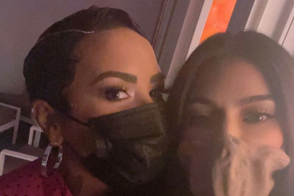 Kim Kardashian showers Demi Lovato with love at docuseries premiere