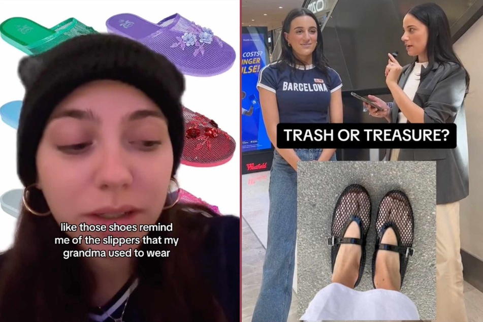 TikTok's latest fashion trend is bringing about a lot of mixed feelings on the app. But what are mesh flats, anyway?