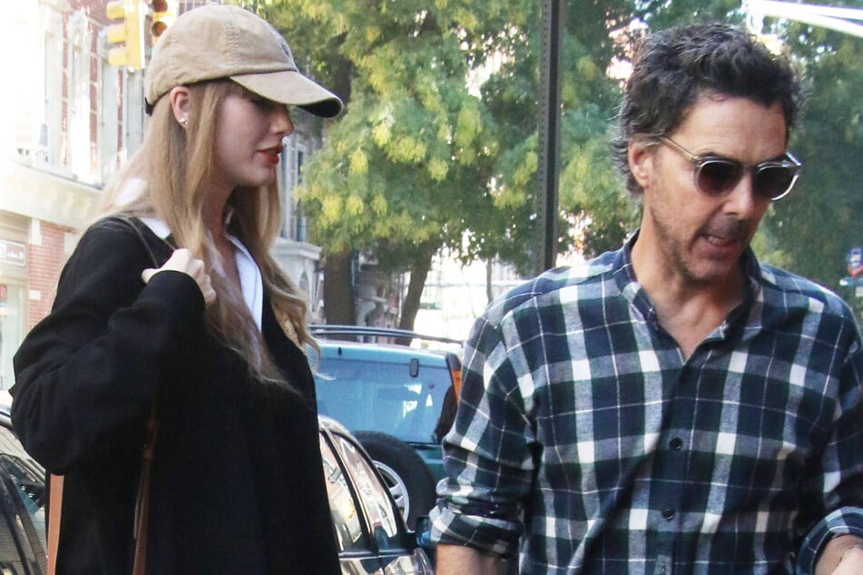 Taylor Swift has been spending time with Deadpool 3 director Shawn Levy (r), fueling speculation of her appearance in the movie.