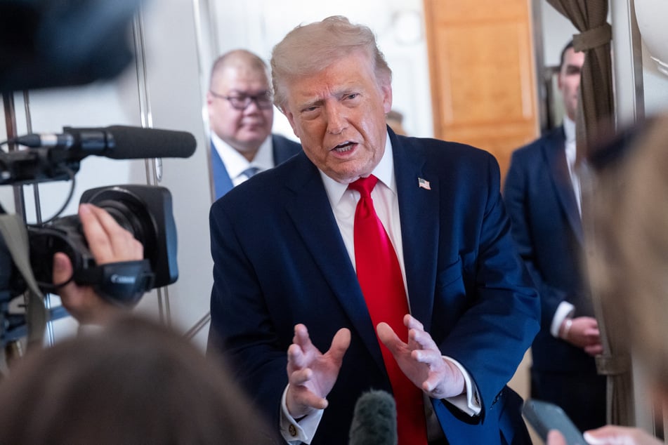 President Donald Trump called for more "surgical" strikes against Hezbollah in Lebanon in a new interview broadcast Sunday.
