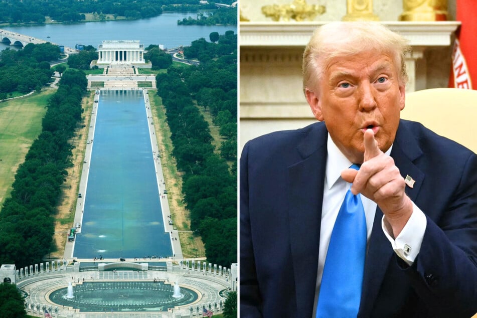 At least five people have reportedly been arrested for vandalizing the Reflection Pool as President Donald Trump threatens prison time.