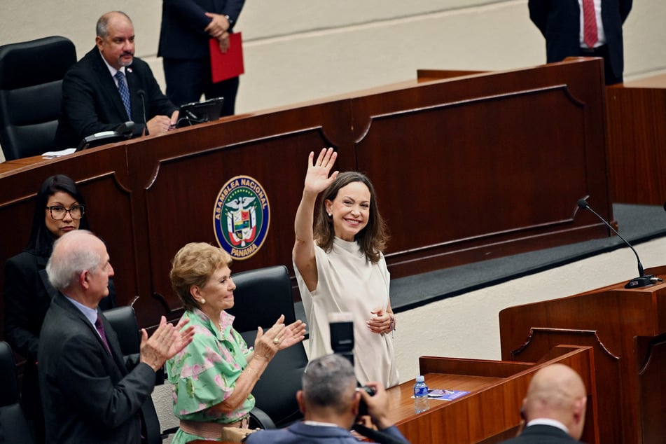 Venezuelan Opposition Leader Maria Corina Machado on Sunday said she will not participate in planned talks with Delcy Rodriguez's government.