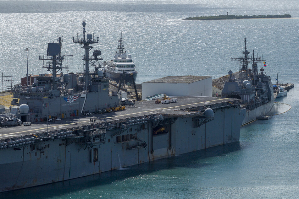 A 21-year-old US Marine has been declared dead after falling overboard the USS Iwo Jima on February 7.