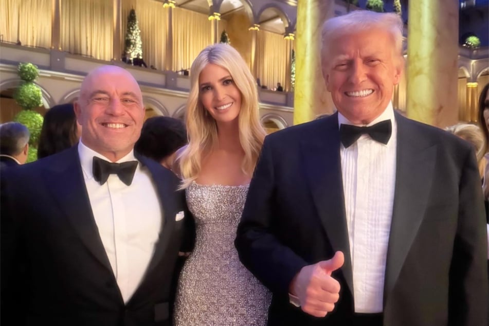 Joe Rogan hailed by Ivanka Trump in new inauguration snaps: "Legend"