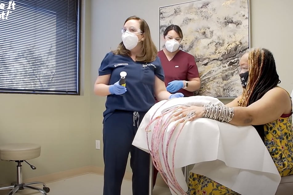 Woman finally gets her record-breaking nails cut after 30 years!
