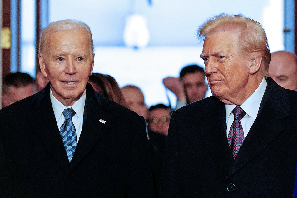 Trump takes credit for "good parts" of economy – and blames Biden for rest