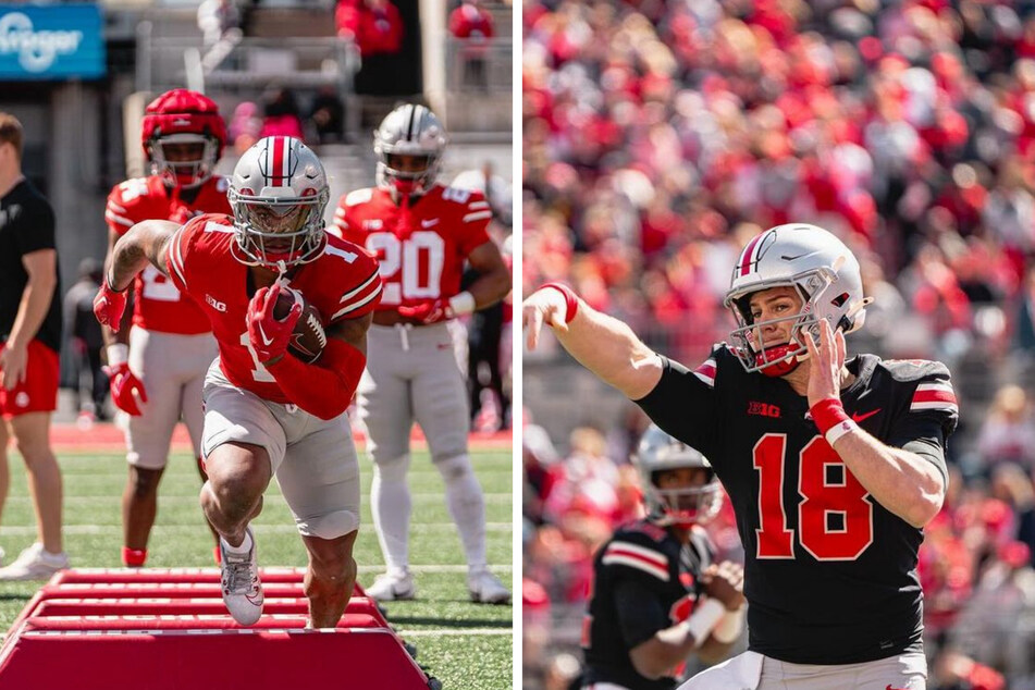 Ohio State football spring game: Elite defense and strong quarterbacks step up big