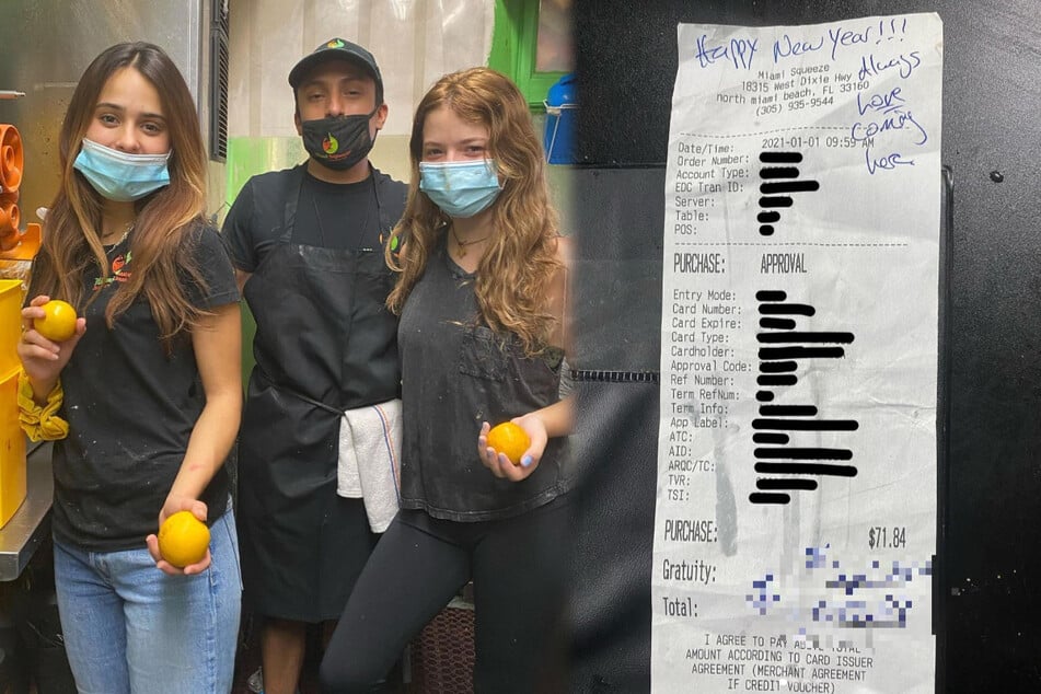 Woman tips restaurant 3000%: "I want to give back"