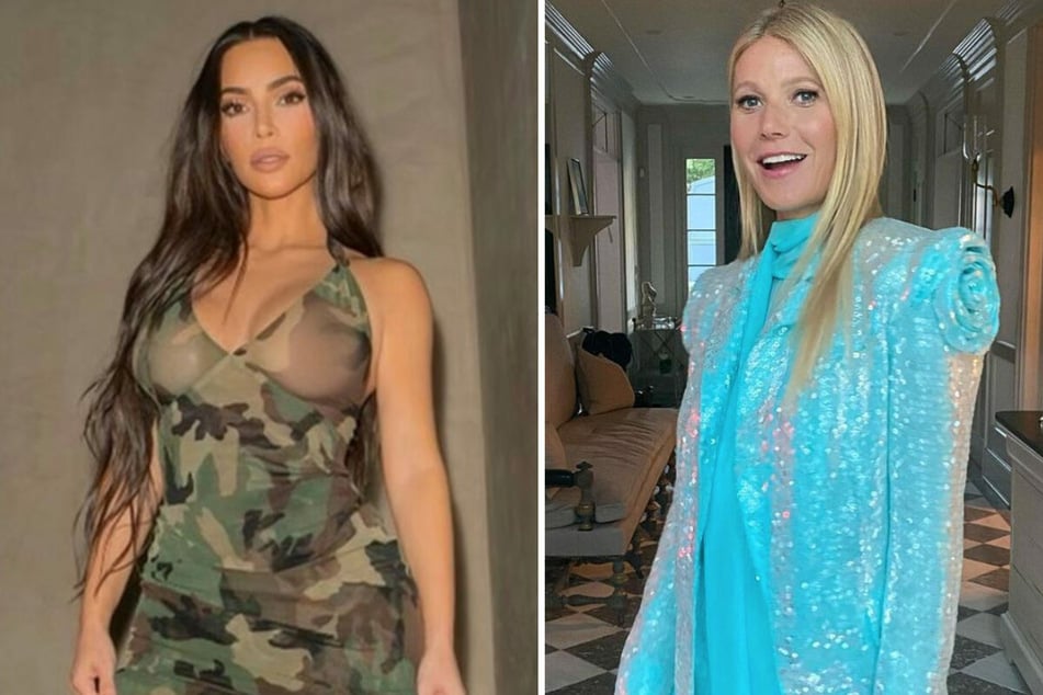 Gwyneth Paltrow (48, r.) is making sure her friend Kim Kardashian (40) wants for nothing during this tough time!