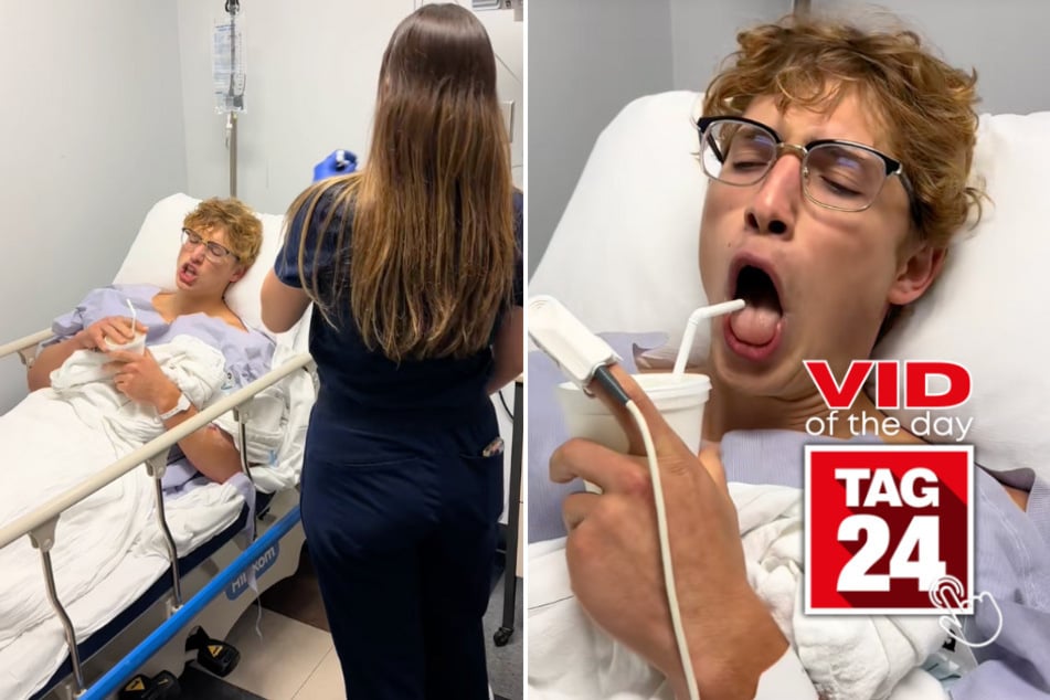 Viral Video of the Day for August 29, 2025: Man fresh out of surgery declares undying love for yellow Gatorade
