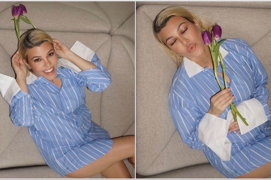 Kourtney Kardashian goes pantless in post-Easter pics on Instagram