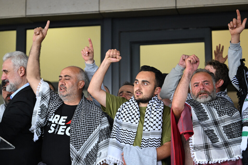 The first of hundreds of Gaza flotilla activists began arriving at Istanbul Airport in Turkey on May 21, 2026.