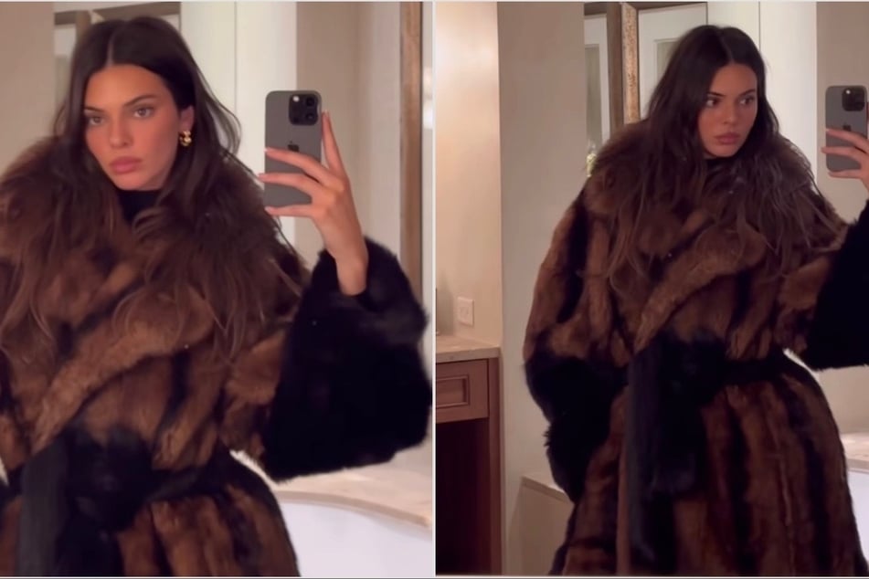 Kendall Jenner took a trip to Aspen looking stylish.
