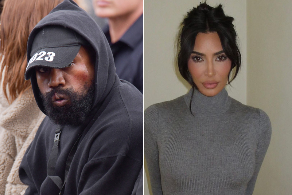 Is Kim Kardashian "worried" about Kanye West after his NSFW antics in Italy?