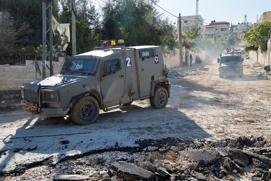 The Israeli army said that it "killed two high-ranking terrorists" in the raid in the Jenin refugee camp.
