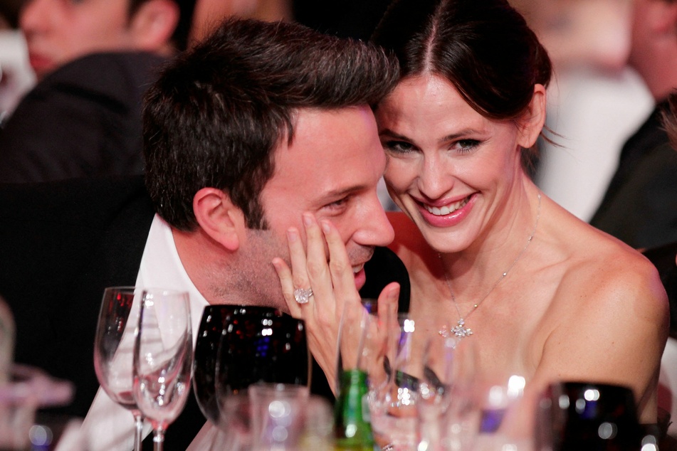 Ben (l.) and Jennifer maintain a close relationship, even after their divorce.
