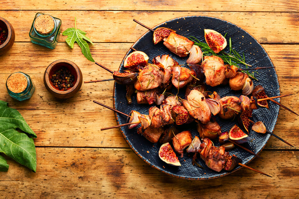 Figs are great for throwing on skewers and giving a good grill!