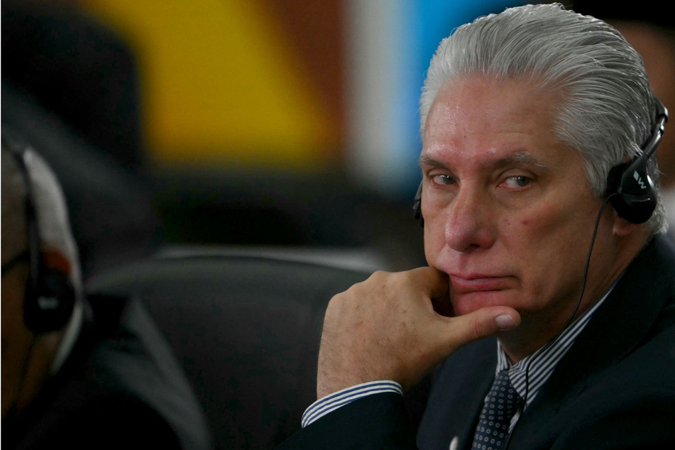US sanctions Cuban president on anniversary of anti-government protests