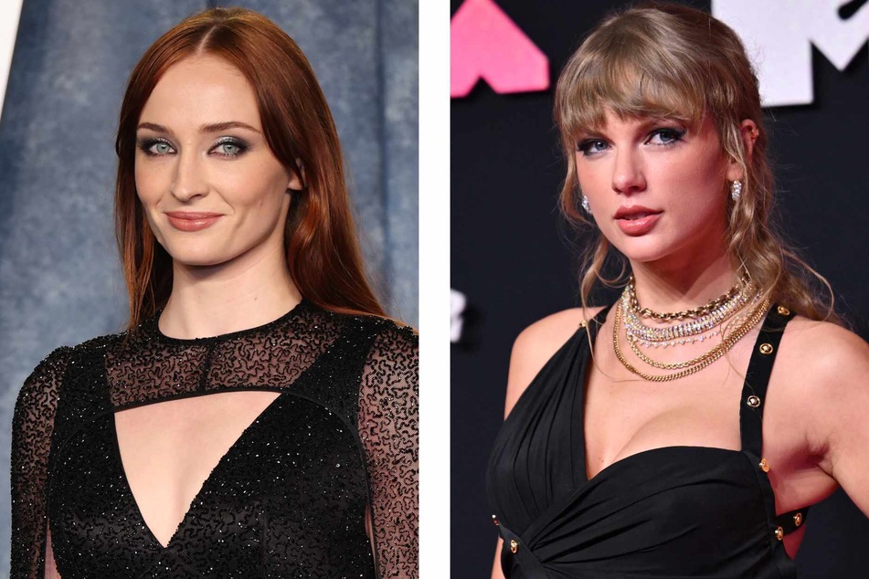 Taylor Swift, Sophie Turner, and girl gang dine at Joe Jonas's favorite restaurant