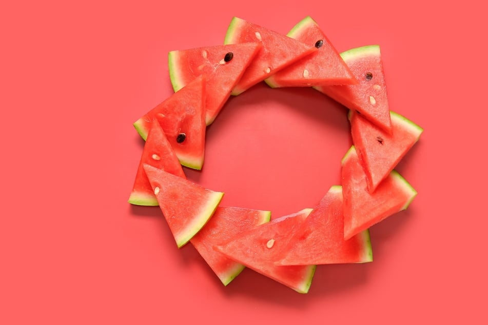 Watermelons are not only very hydrating, but they are also packed with vitamins.