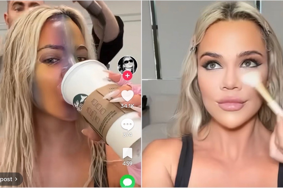 Khloé Kardashian gives major boss babe vibes in her newest TikTok.
