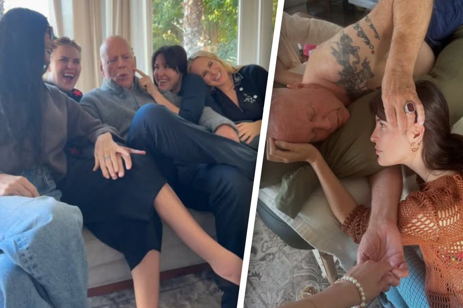 Bruce Willis was celebrated by his wife, ex-wife, and daughters in several sweet birthday tributes.