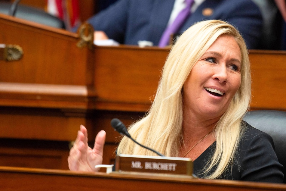 Marjorie Taylor Greene refuses to talk about her Trump Media stock: "Waste of time"