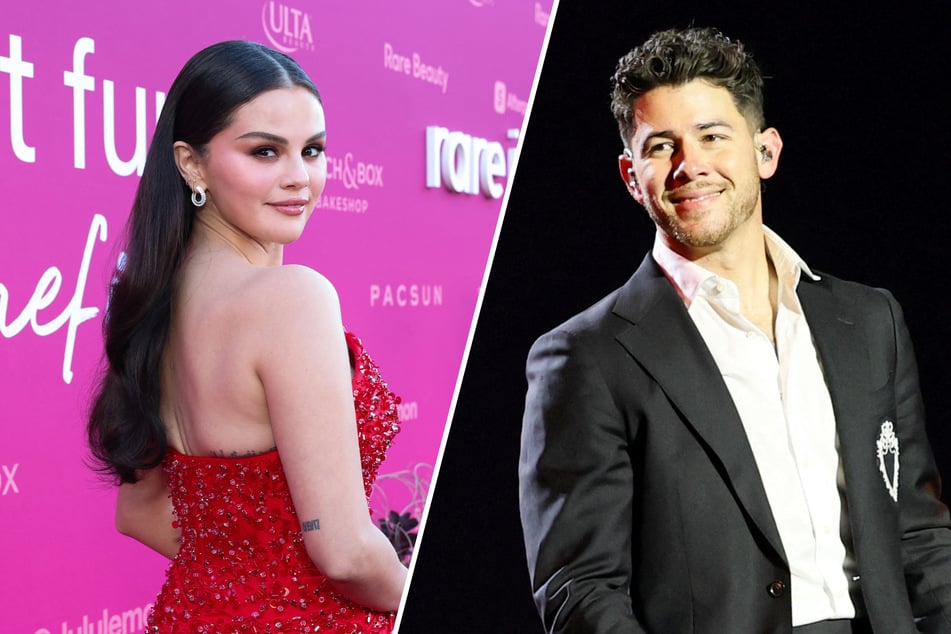 Selena Gomez (l.) paid homage to ex Nick Jonas in a viral TikTok that has Gen-Z totally in their feels!