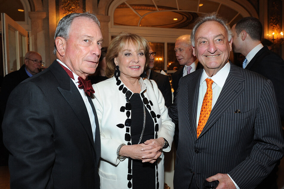Barbara Walters (c) never let the attacks of others on her career deter her from seeking the interviews and meaty news stories she wanted.