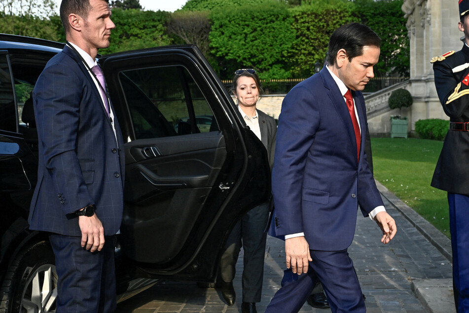 US Secretary of State Marco Rubio (r.) said Washington would walk away from the Ukraine peace process.