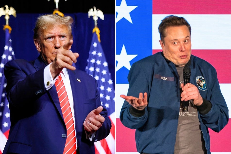 Elon Musk fires back at "#PresidentMusk" and claims media is trying to "drive a wedge" between him and Trump