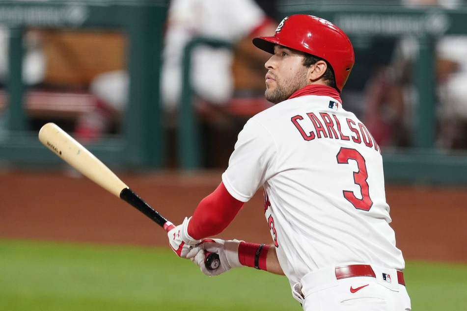 Dylan Carlson hit two homers, including a grand slam to help the Cardinals beat the Padres on Friday night.