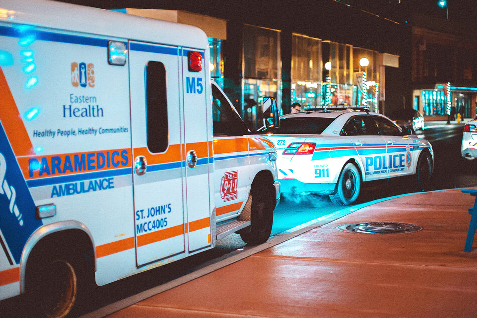 Police and emergency services were on the scene (symbol image).