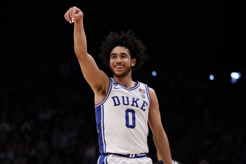 Jared McCain will look to advance to the Elite Eight if Duke can get past the No. 1 seed Houston.