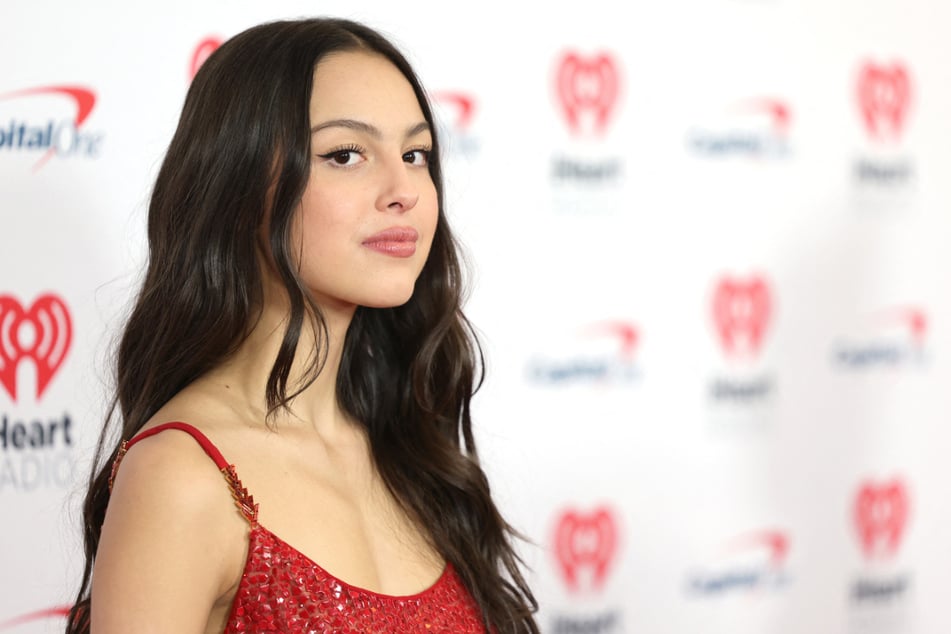 Olivia Rodrigo performed Can't Catch Me Now as the musical guest on Monday's episode of The Late Show with Stephen Colbert.