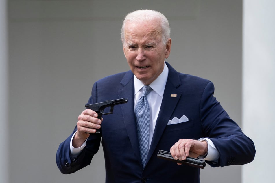 Former President Joe Biden announced stronger regulations on ghost guns in 2022.